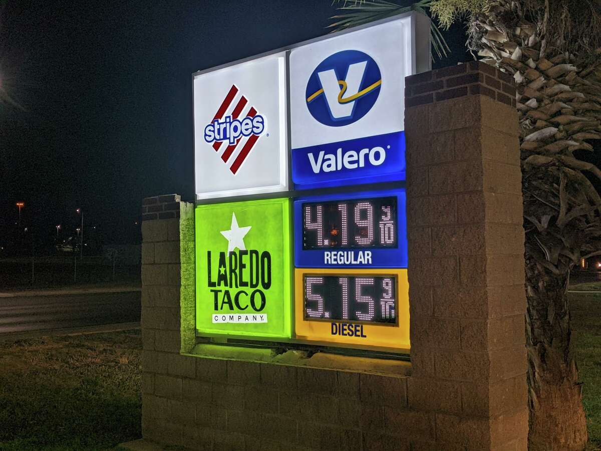 The average price of a gallon of gasoline in the Laredo, Texas was $4.19 on Wednesday, according to AAA -- a record high for the city.