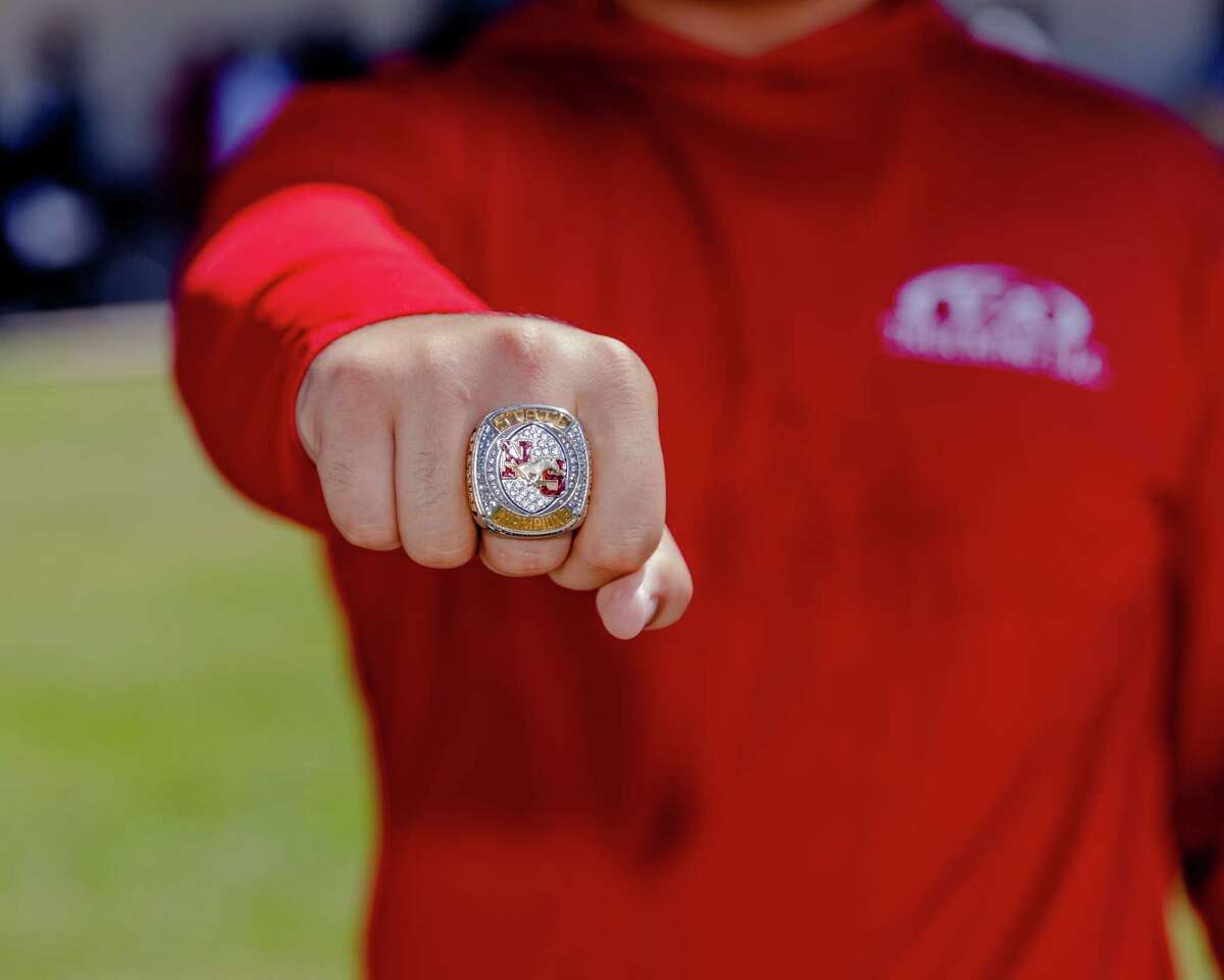 North Shore Receives Football State Championship Rings