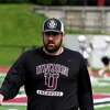 Union College lacrosse head coach Derek Witheford works with players during practice on Wednesday, May 18, 2022, at Union College in Schenectady, N.Y.