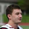 Union College lacrosse attack Peter Burnes is interviewed on Wednesday, May 18, 2022, at Union College in Schenectady, N.Y.