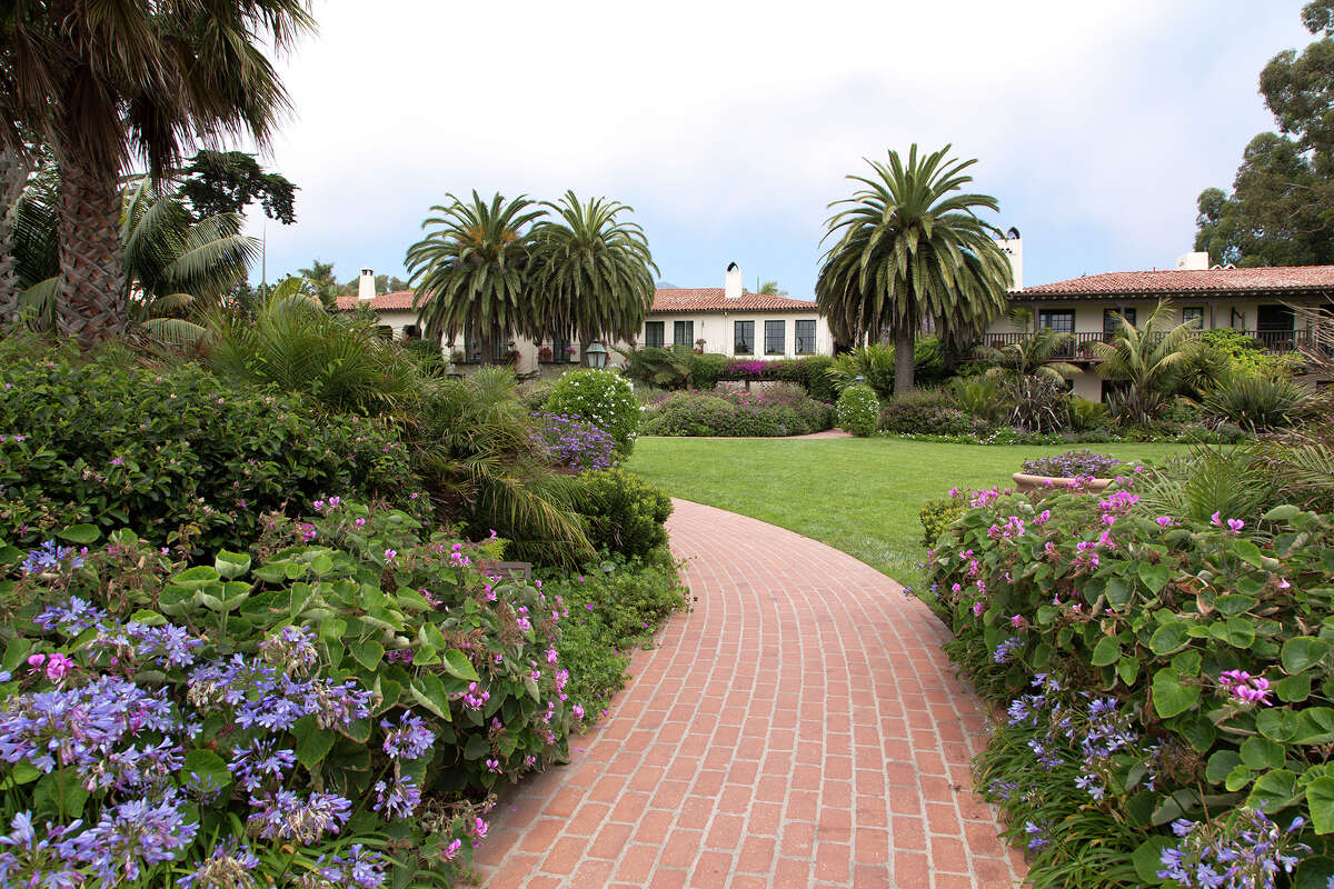 The Santa Barbara Biltmore is a luxury hotel in Montecito. While it's one of the historic structures that has survived recent wildfires and mudslides, the threat of climate change-fueled disasters is constantly looming. 