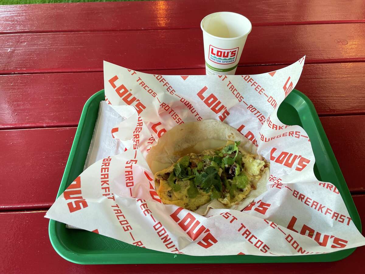 Breakfast at Lou's hit the spot.