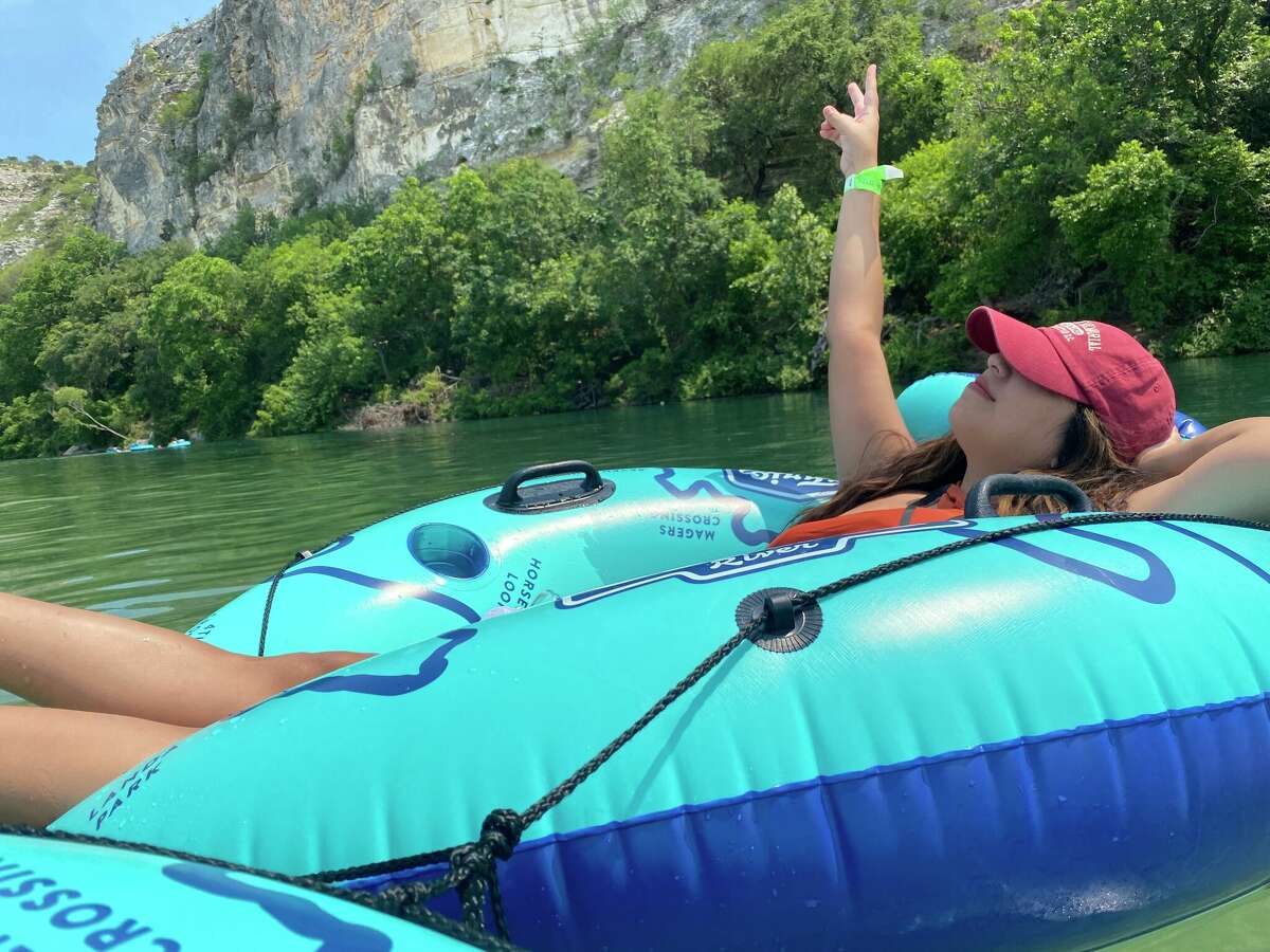 The resort doesn't offer tube rentals but you can bring your own. I bought mine (pictured) for under $20 at H-E-B.