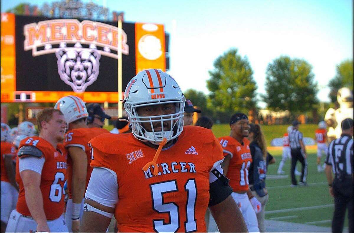 The 49ers signed offensive lineman Jason Poe after he went undrafted after his final season at Mercer University.