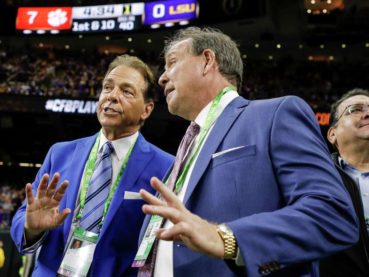 After Alabama coach Nick Saban essentially accused A&M of breaking state laws, Aggies coach Jimbo Fisher said, “It’s really despicable. … You’re taking shots at 17-year-old kids and their families.”