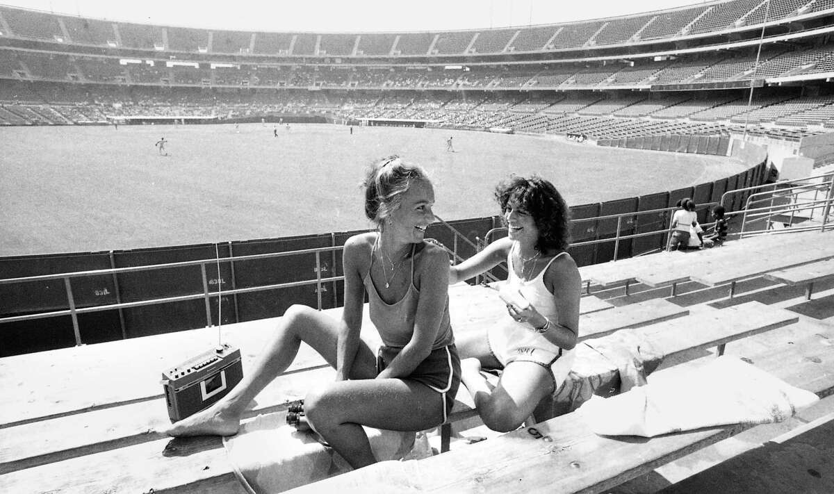 Sept. 23, 1979: The Oakland A's host a crowd with fewer than 1,000 fans during the team's worst attendance year in 1979.