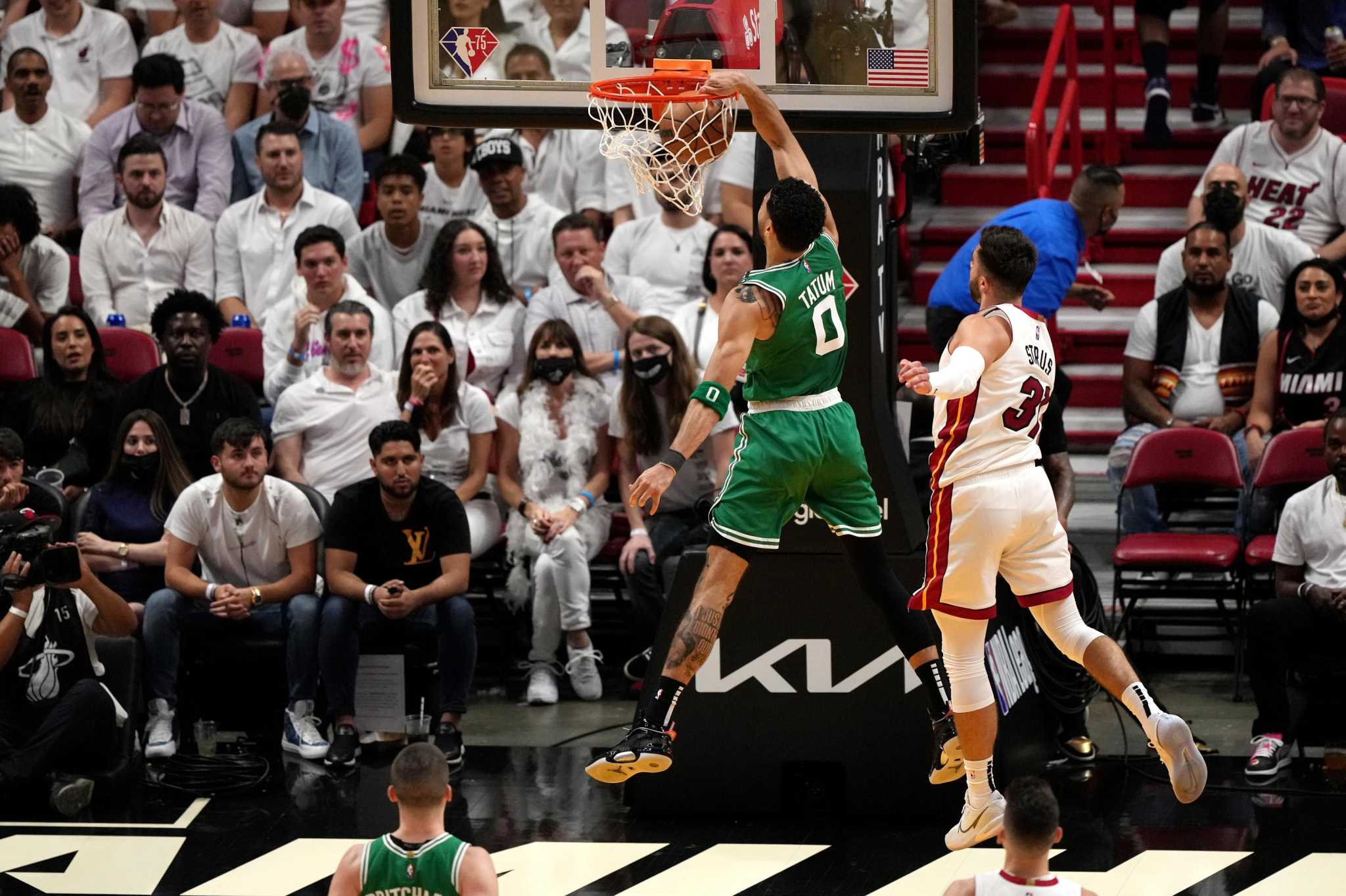 Celtics Roll Past Heat 127-102, Tie Eastern Finals At 1-1