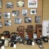 A display of vintage S.N.E.T. telephones, donated by former employees of the company, is now available for viewing at the Orange Historical Society.