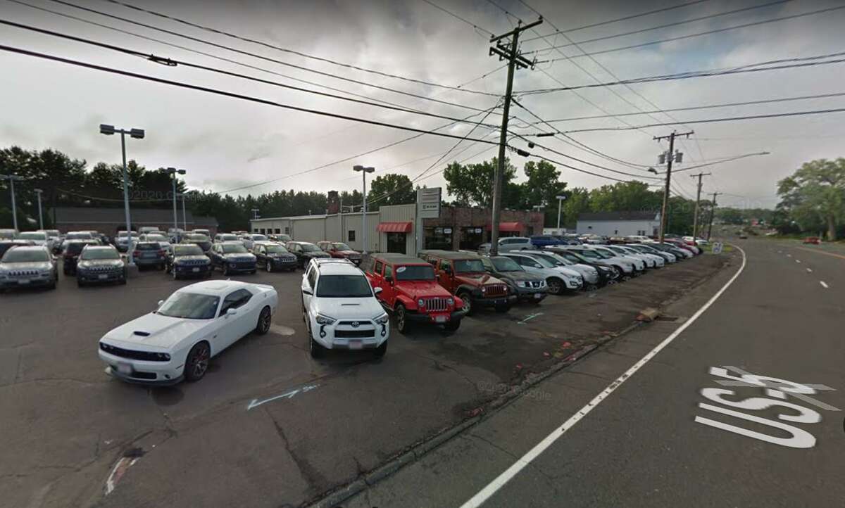 The Artioli Chrysler Dodge Ram dealership on Enfield Street in Enfield, Conn.