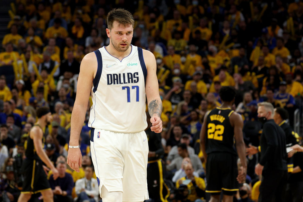 TNT announcer claims Luka Doncic was up sick after Game 1 beatdown, which national pundit immediately casts doubt on