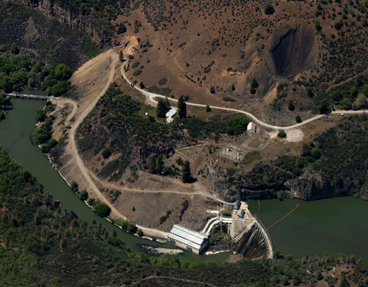 The Copco Dam on the Klamath River is among four dams that are planned for removal.