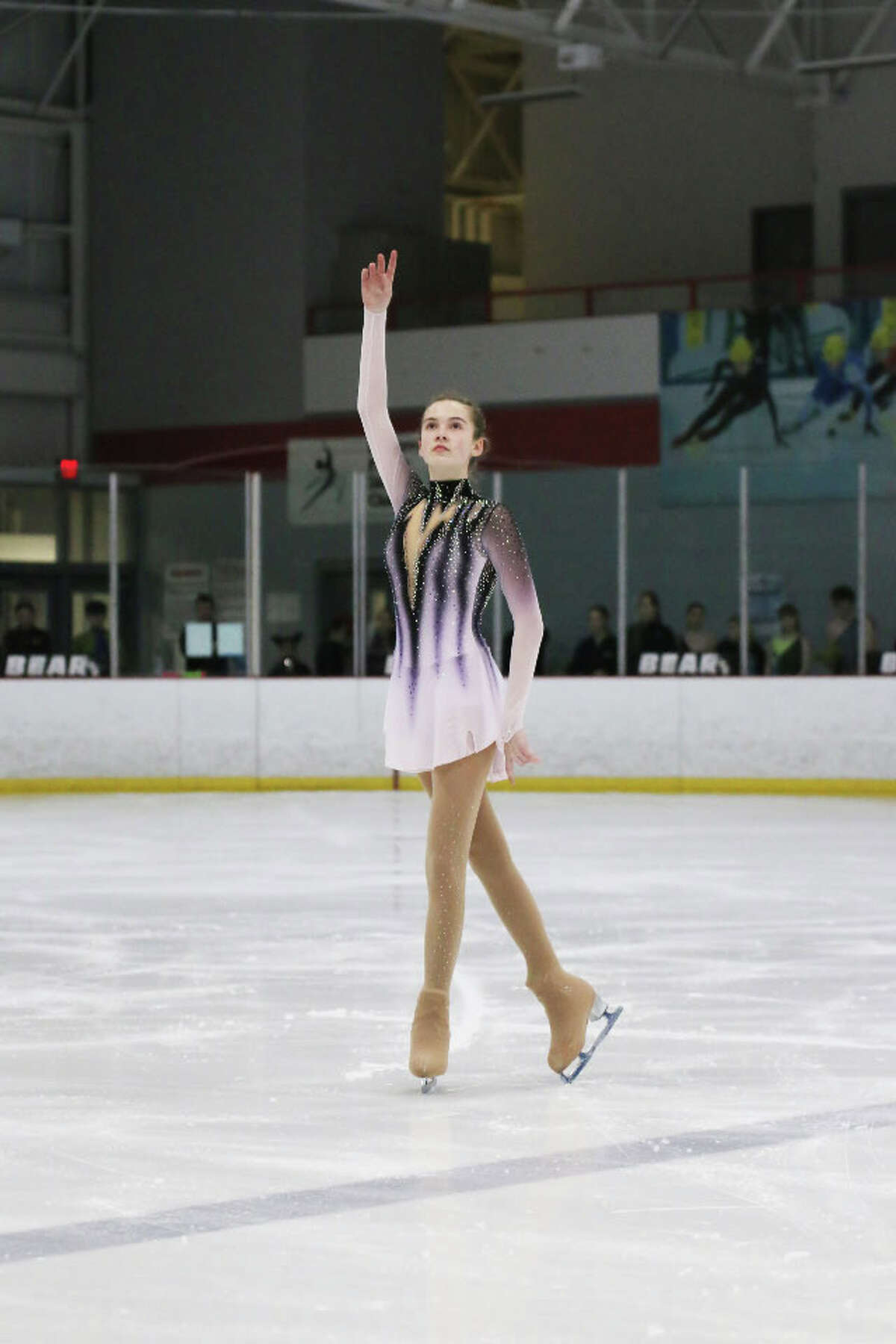 Chloe Adam performs during the Midland Figure Skating Club's annual Spring Showcase recently.