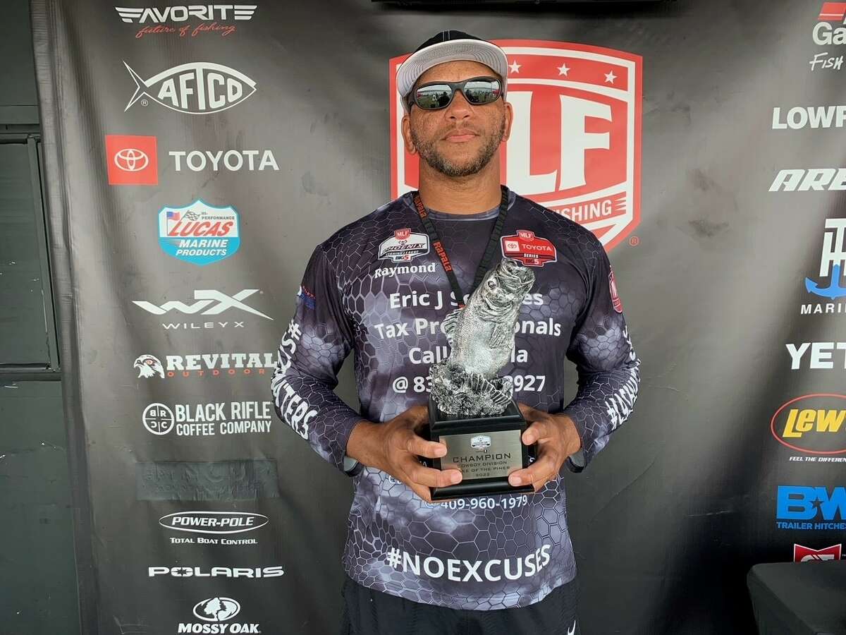 Boater Raymond Ford of Beaumont, Texas, caught five bass Saturday, May 16, weighing 29 pounds, 7 ounces, to win the MLF Phoenix Bass Fishing League Presented by T-H Marine on Lake ‘O the Pines.