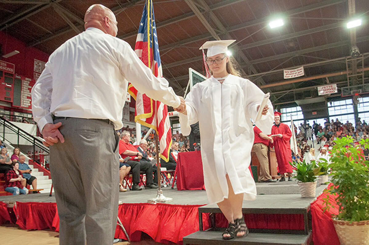 The Jacksonville High School Class of 2022 walked the stage Friday during the school's graduation ceremony. 