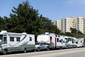 Could S.F. State parking lot house homeless families living in RVs?