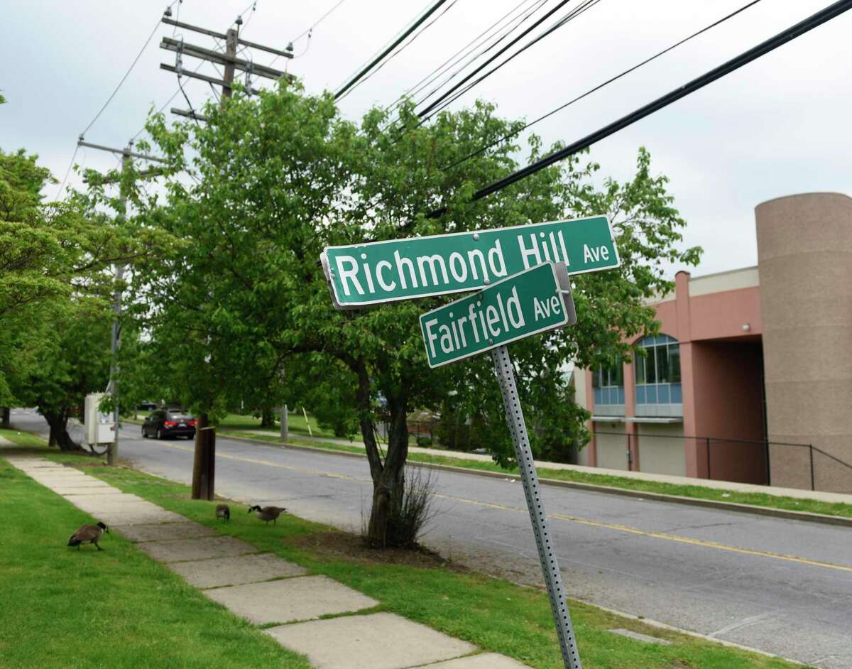 The stretch of Farifield Avenue between West Main Street and Richmond Hill Avenue could soon be renamed "Dr. Joyce Yerwood Way" in Stamford, Conn., photographed here on Monday, May 16, 2022. City representatives want to rename the stretch of road after the first female African American doctor in Fairfield County who devoted her 50-year career to providing quality medical care for low-income women, children, and families.