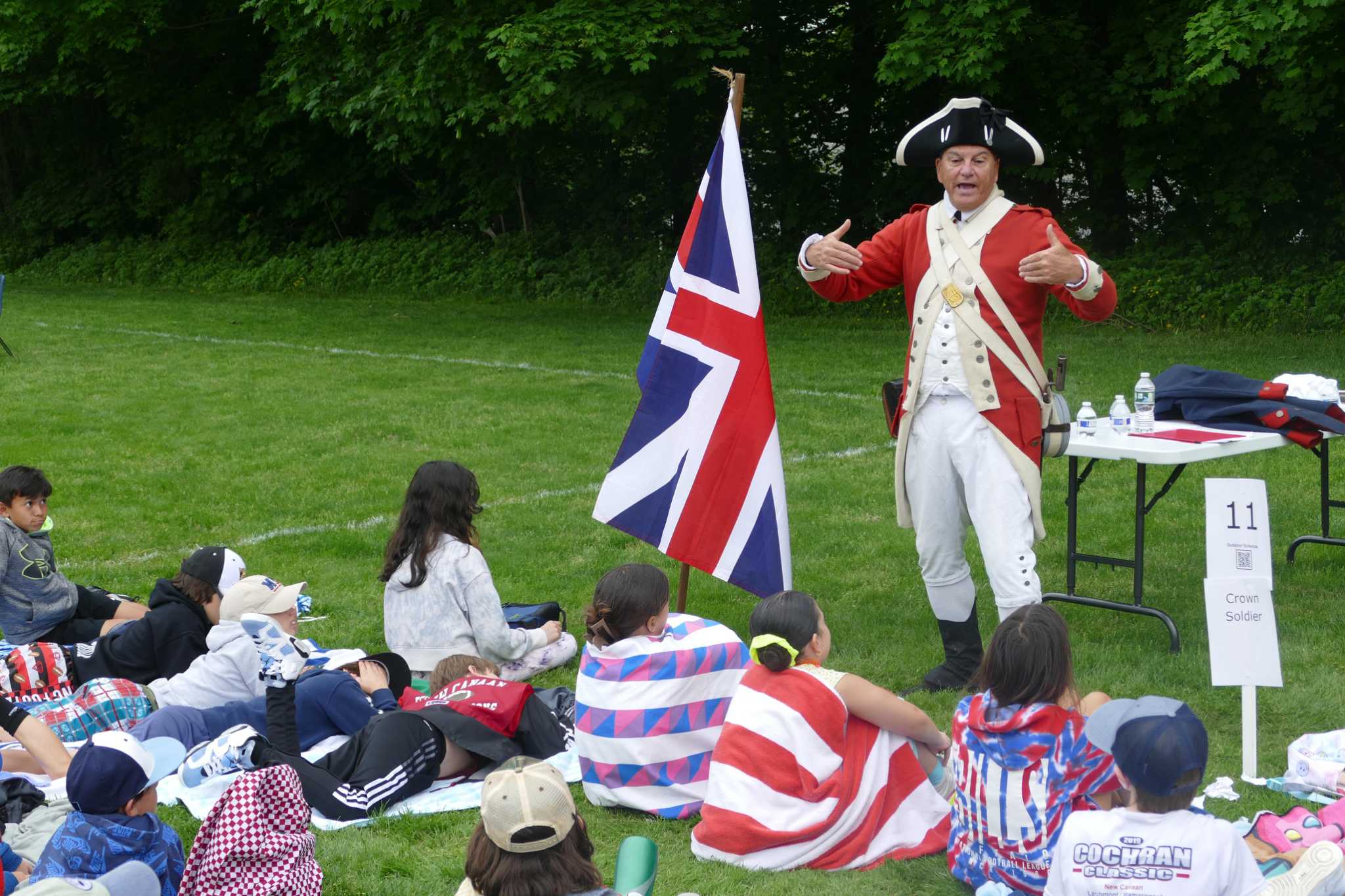 Colonial America history lesson comes to life for New Canaan students - Vimarsana News