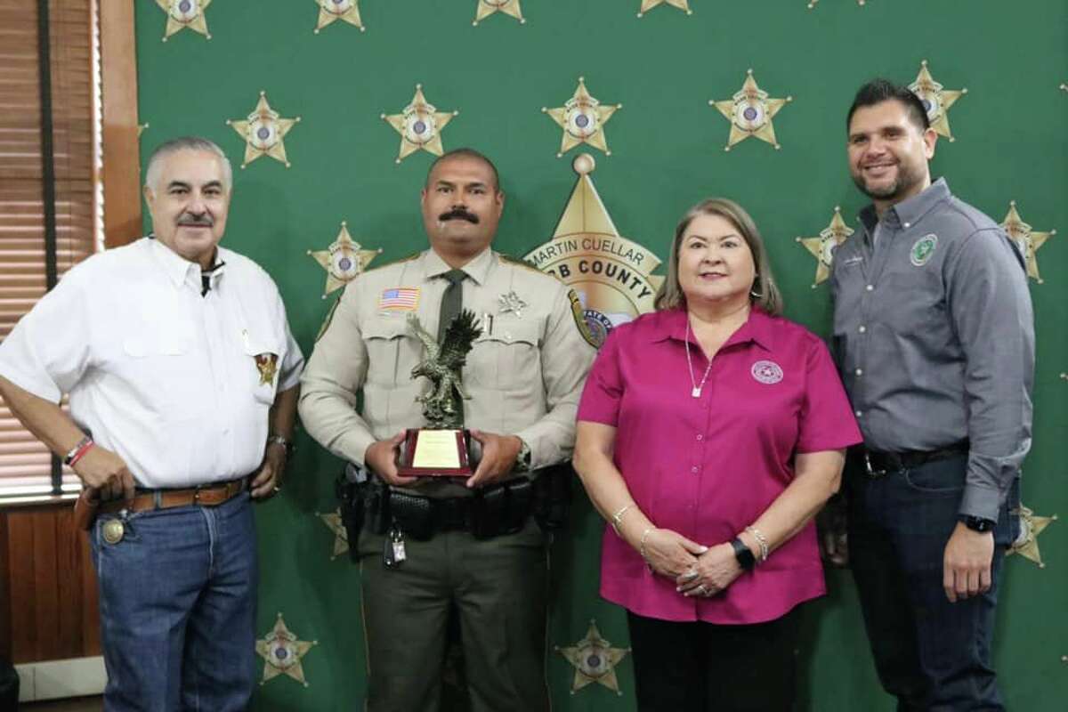 Webb County Sheriff's Office Deputy Ramiro Perez was named the Deputy of the Year.