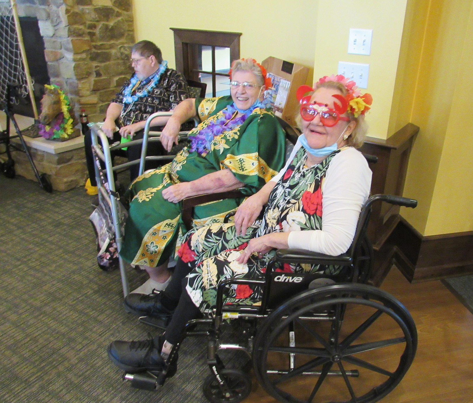 Stillwater Senior Living celebrates expansion with luau party