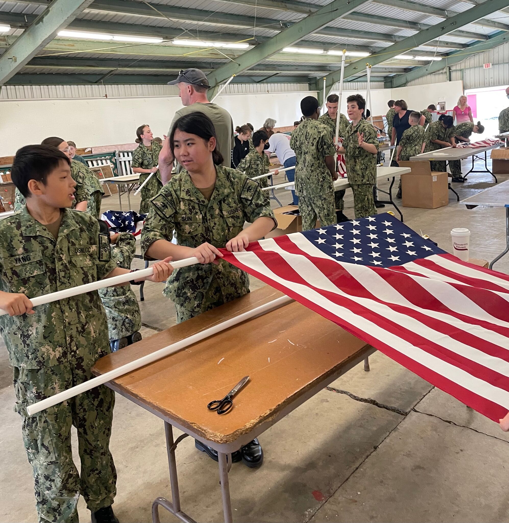 Duty Calls: 1,000 flags to honor veterans, military service members - Vimarsana News