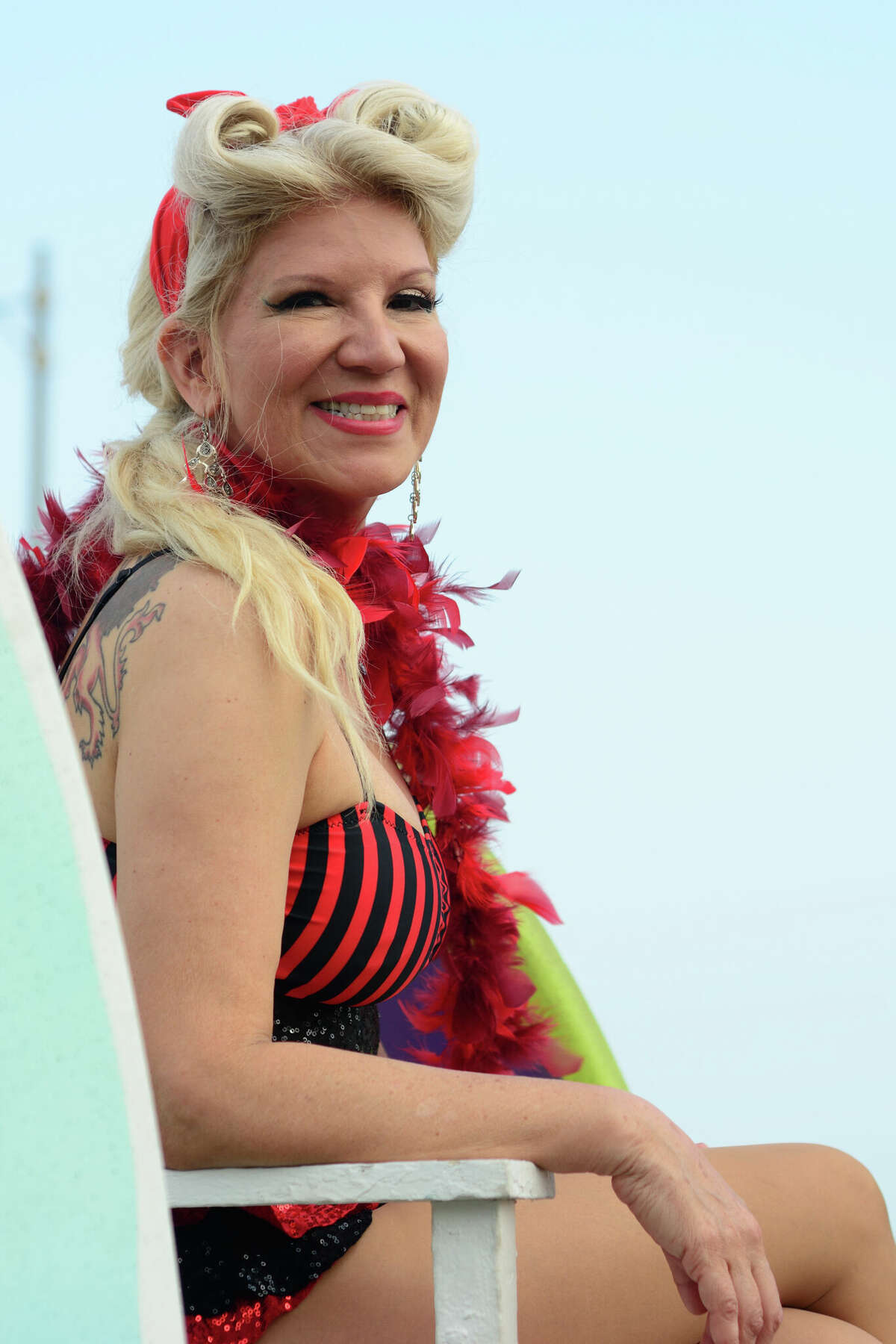Galveston Island Beach Revue brings back vintage bathing suits