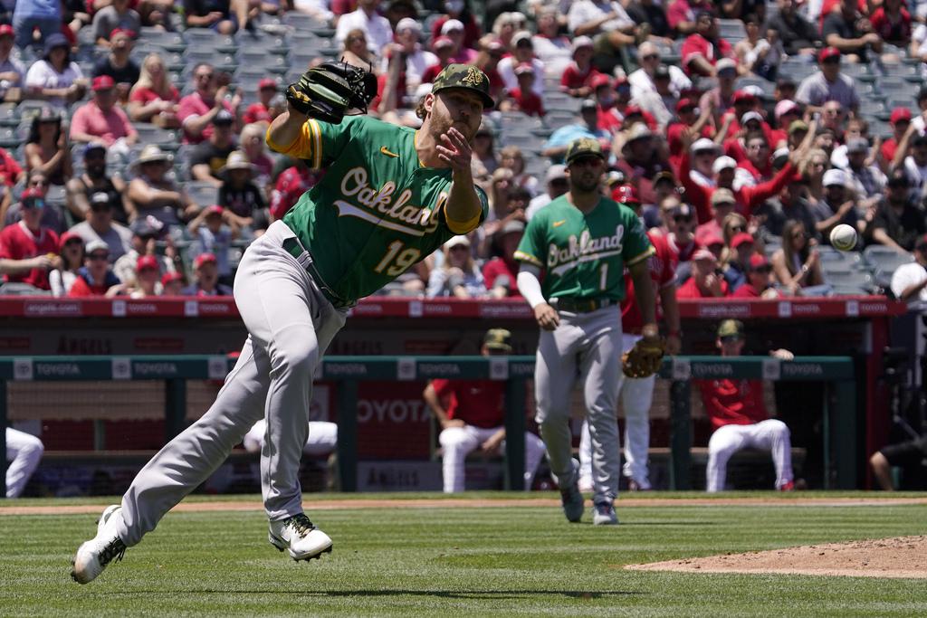 A's lose 4-1 to Angels in Cole Irvin's return to rotation