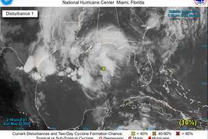 Disorganized batch of storms, not a hurricane, set to hit Gulf