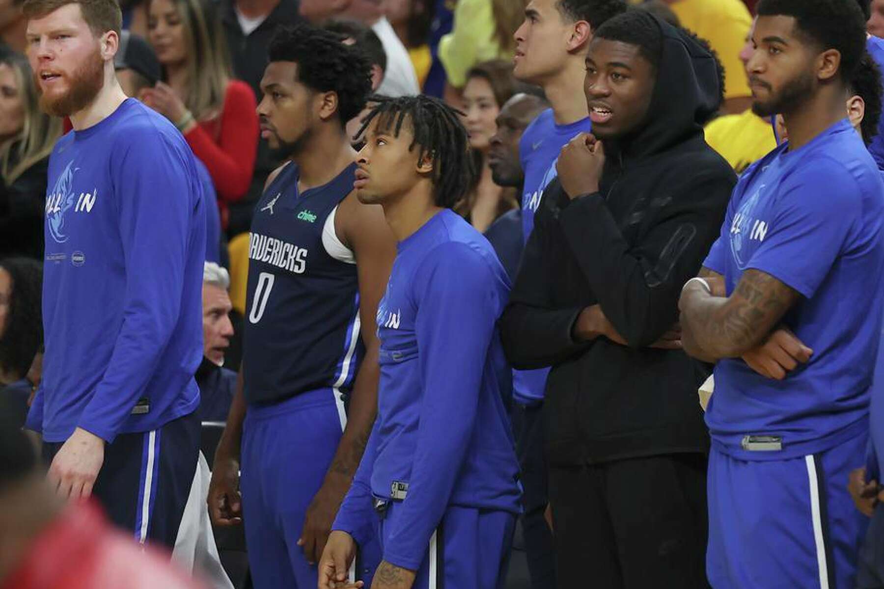 Mavs' bench mayhem might be a non-stop party, but Warriors and NBA not  entertained