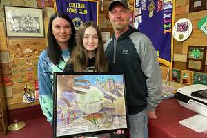 Coleman 7th grader wins district Peace Poster Contest