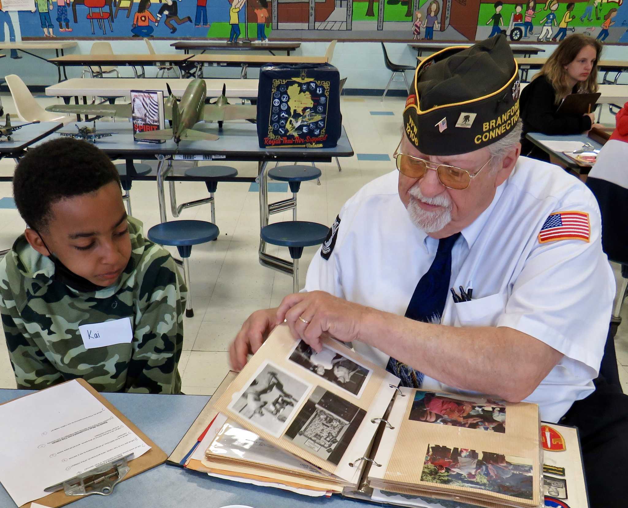 Living history: Branford VFW members find meaning, joy in Pen Pal Project with sixth graders - Vimarsana News
