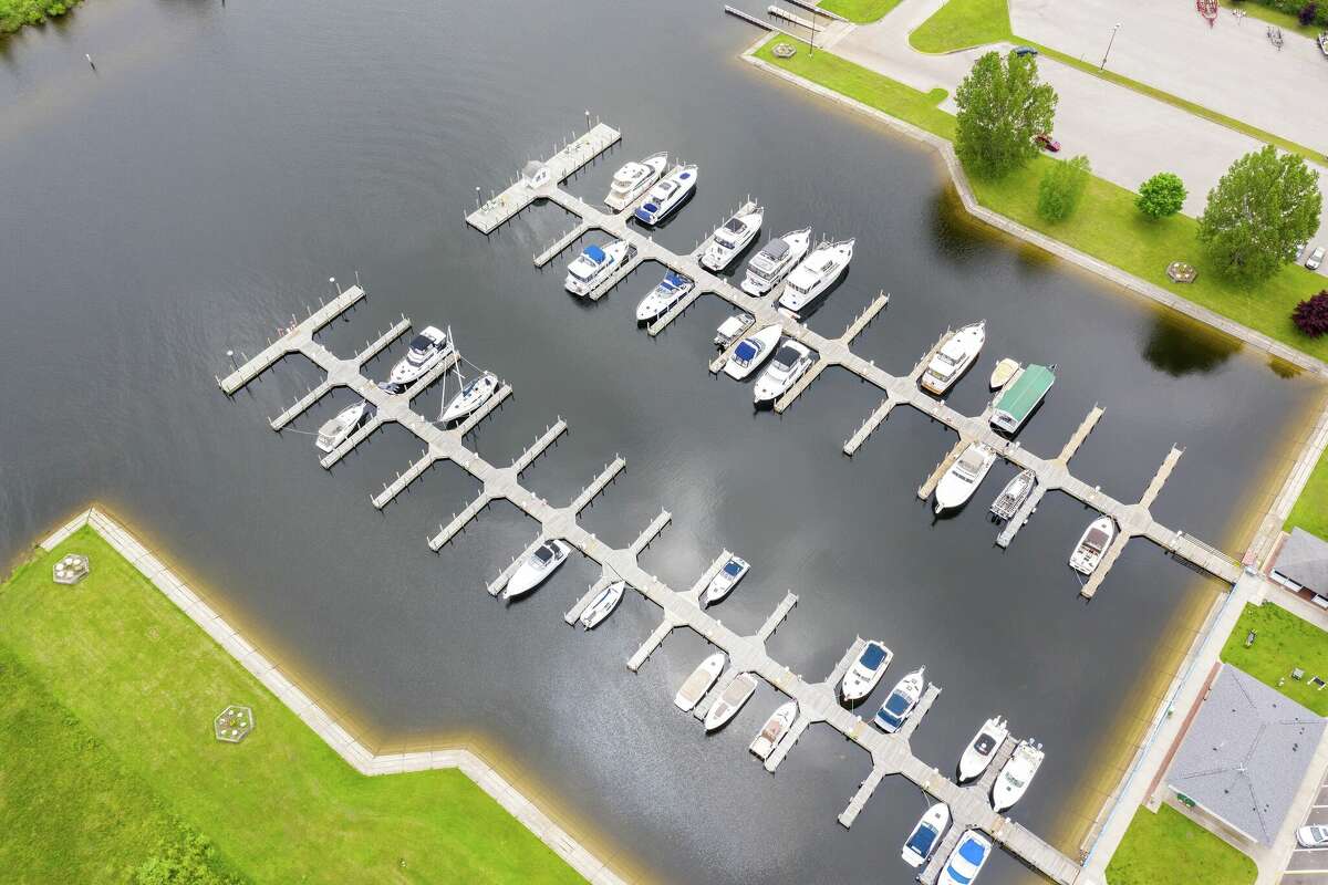 Presque Isle State Harbor Aerial Photos courtesy of Tyler Leipprandt and Michigan Sky Media.