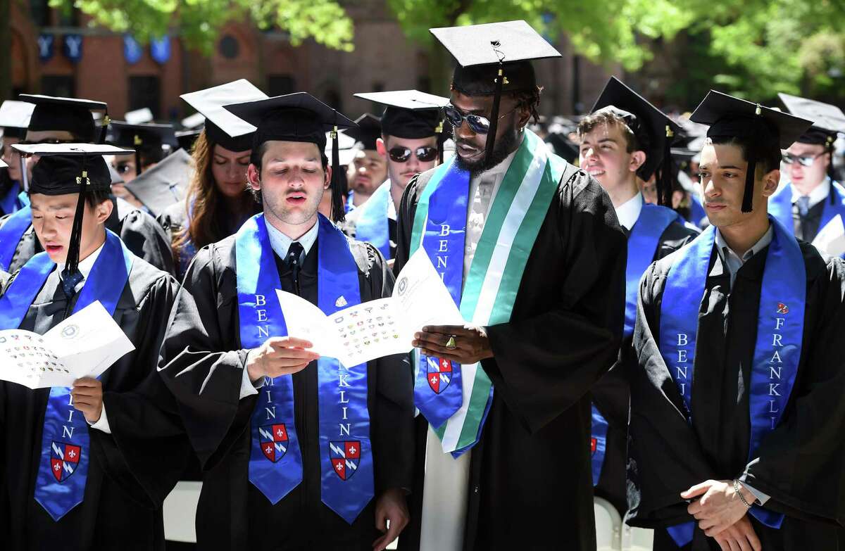 Yale’s graduation back again with grads, family and grandeur