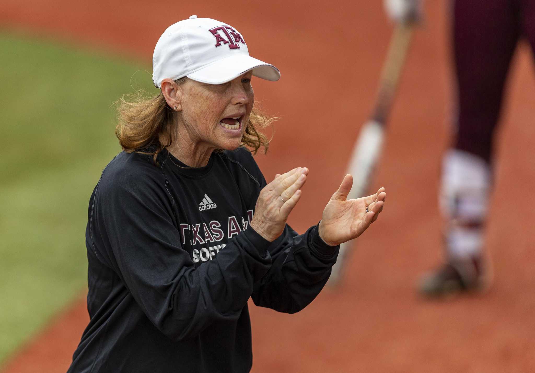 Texas A&M softball coach won’t return for 27th season