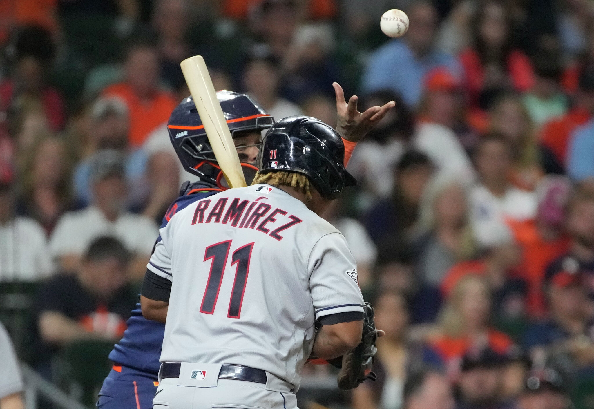 Myles Straw Continues To Play Well Against The Houston Astros - Sports  Illustrated Cleveland Guardians News, Analysis and More