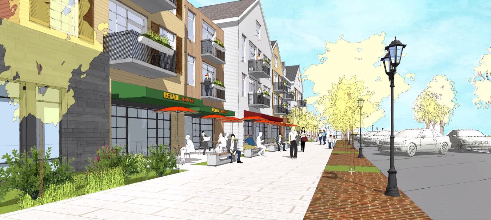 153-unit Wilton Center proposal returns with plans on 'right path' - Vimarsana News