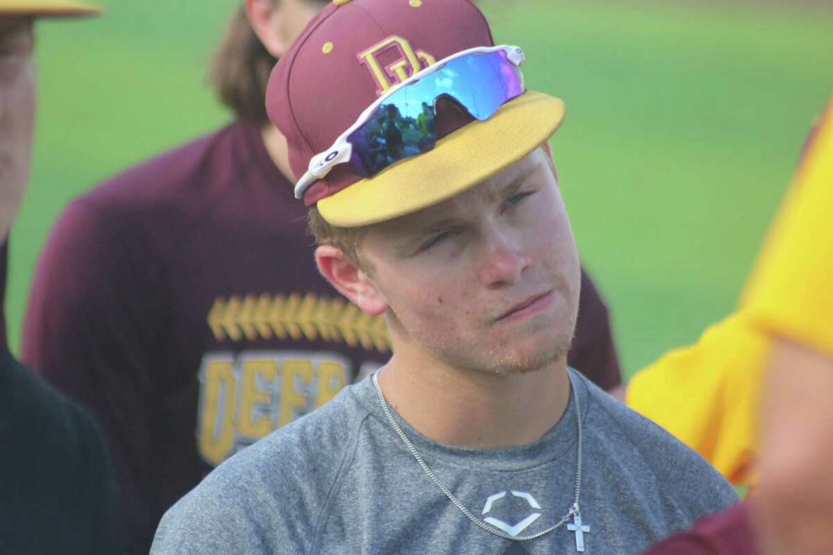 Deer Park second baseman Wyatt Woodall earned First Team honors by the 22-6A coaches, noting his contributions on offense and defense.
