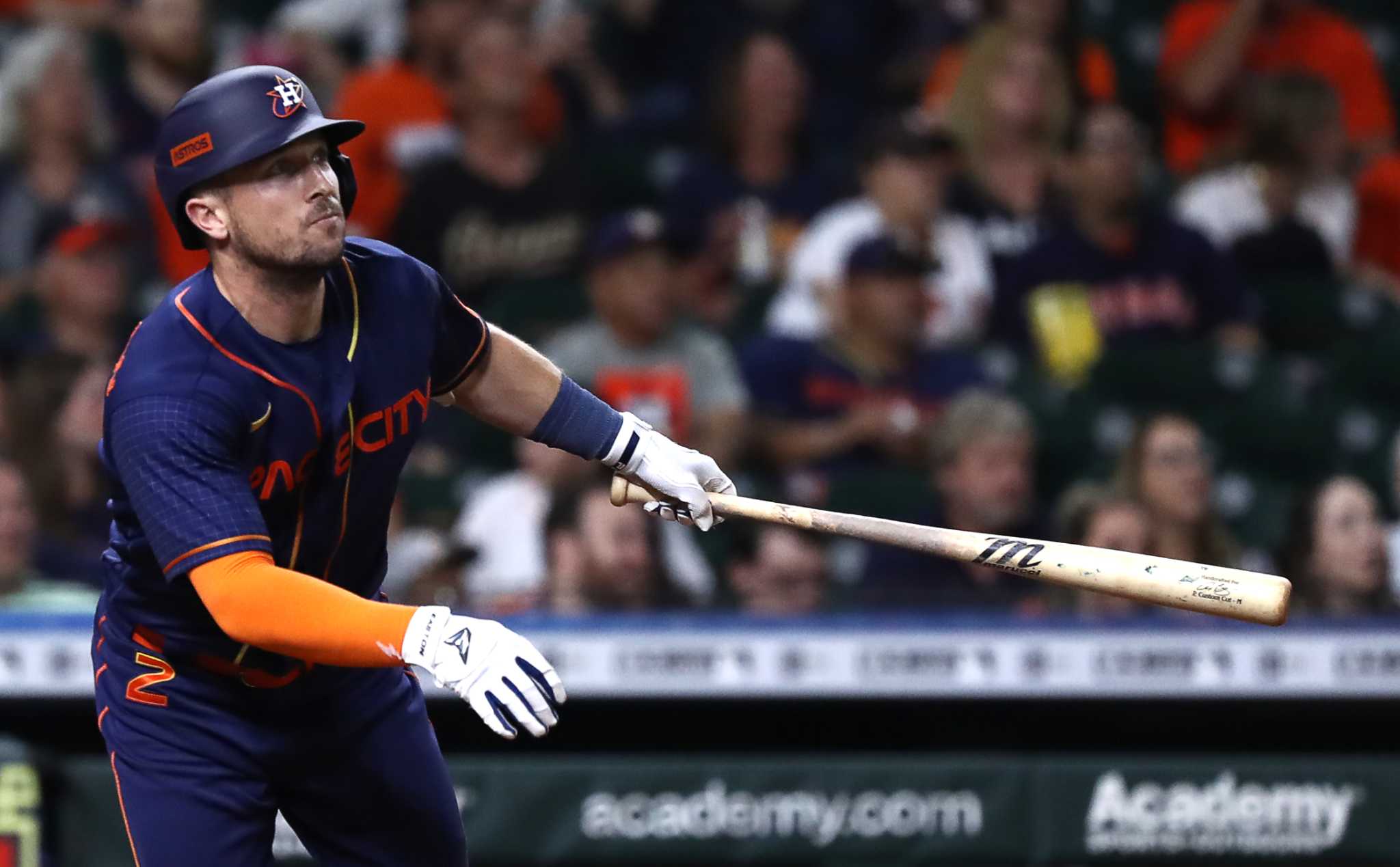 The Astros' Alex Bregman Keeps Working at Hitting, Fielding and