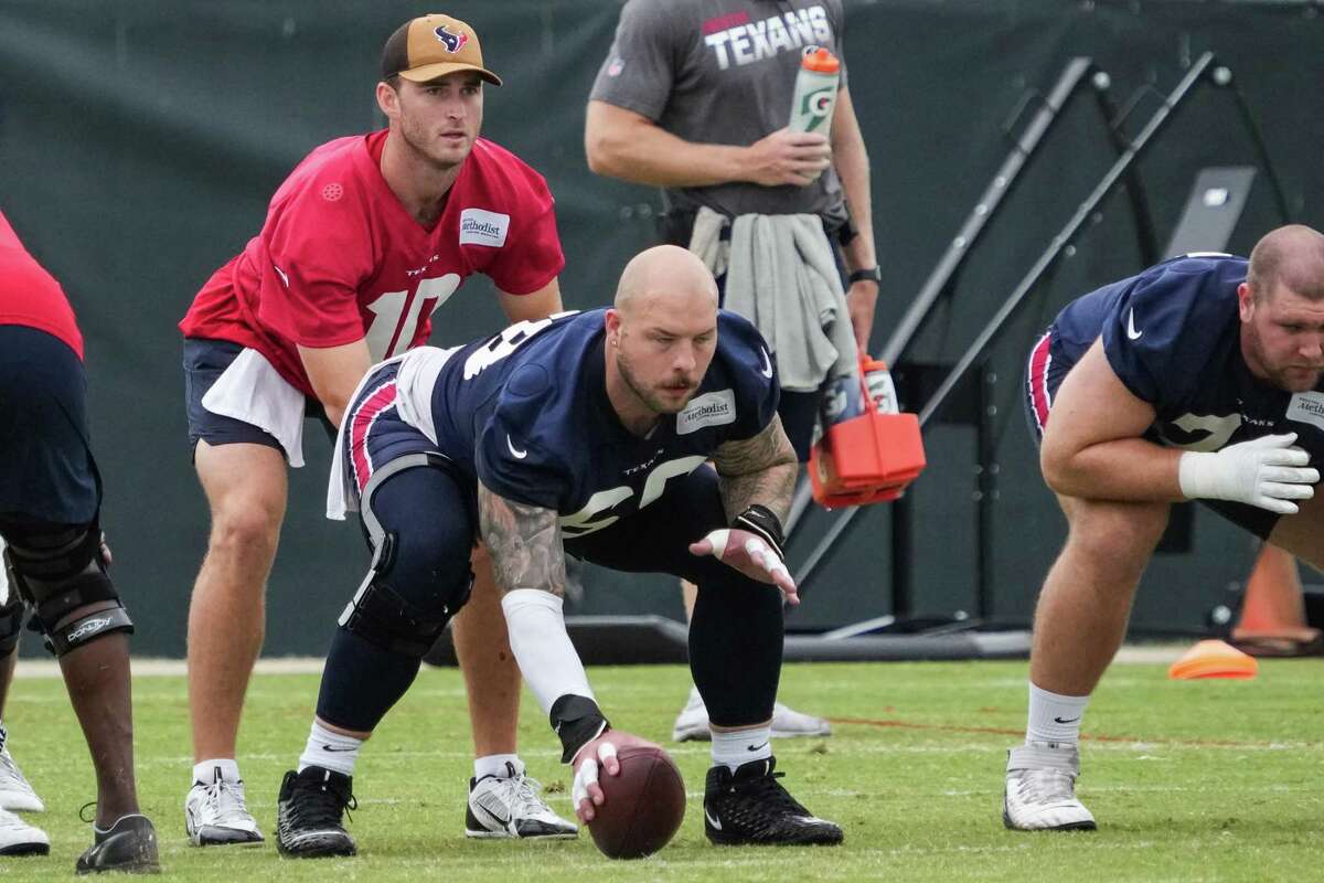 Texans center Justin Britt missed a second consecutive practice for personal reasons and his status is in doubt for Sunday's game at Denver.