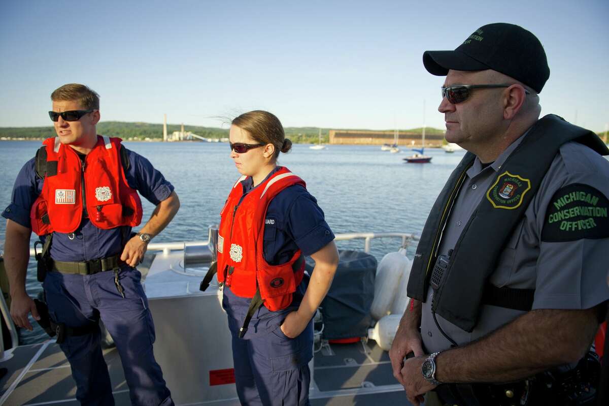Officials for the U.S. Coast Guard discussed the importance of life jackets, local boating hazards, essential and recommended boating equipment and other aspects of boating safety at an event Monday afternoon.