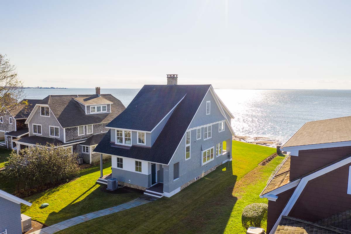 A summer cottage in Westbrook makes way for a yearround retreat