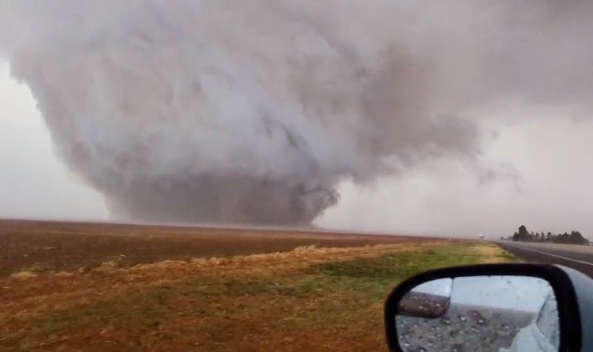 'Insane' tornado touches down near Morton, Texas as severe storms cross