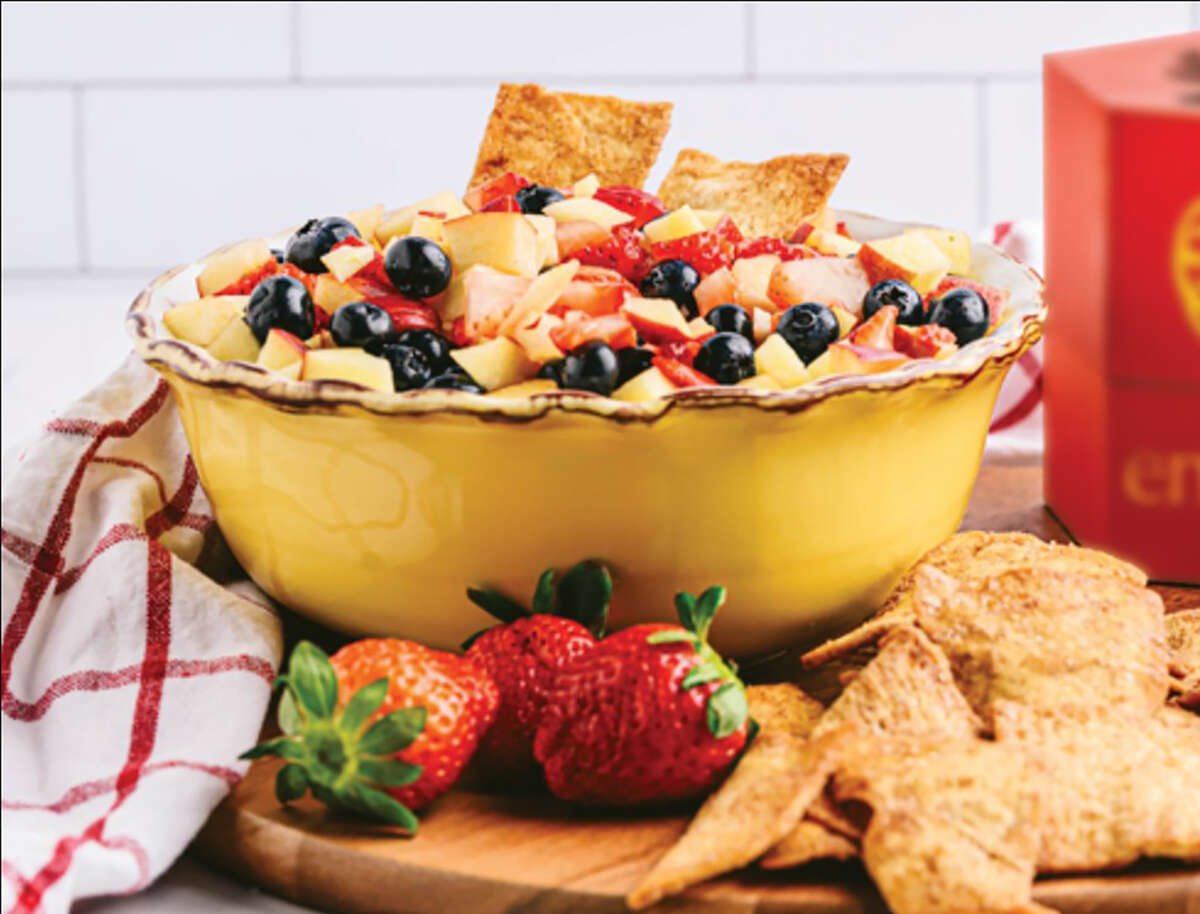 Apple-Berry Salsa is a low-maintenance treat for a long holiday weekend.