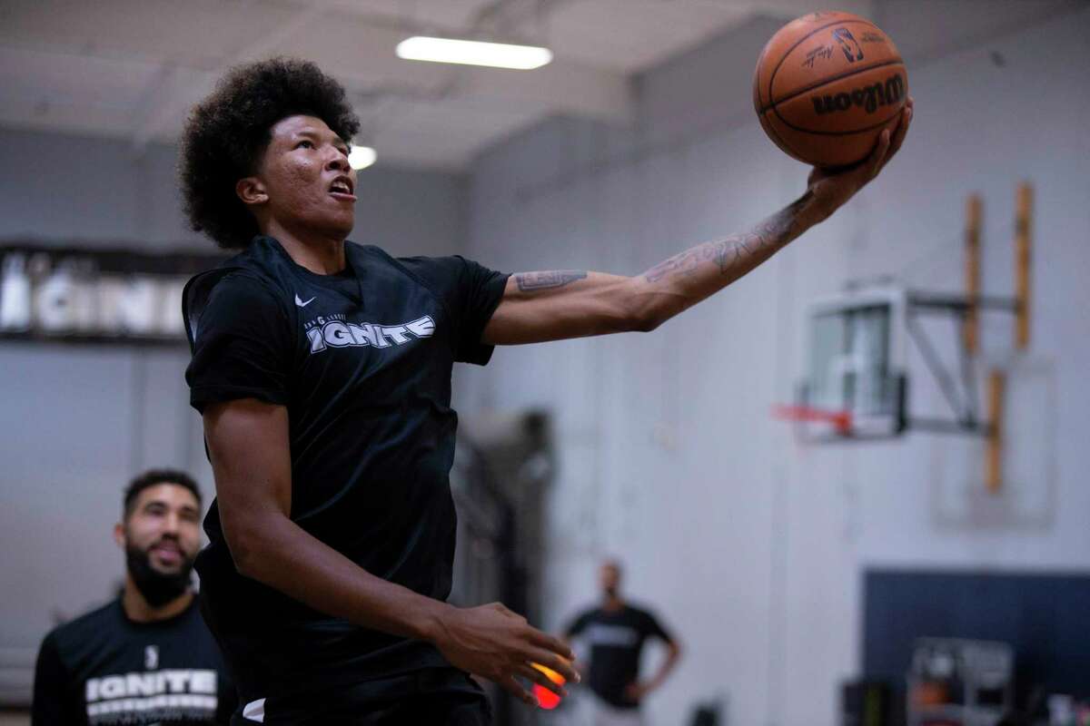 MarJon Beauchamp, a 6-foot-6 forward for G League Ignite, played at Seattle’s Rainier Beach High School, alma mater of Spurs All-Star point guard Dejounte Murray.
