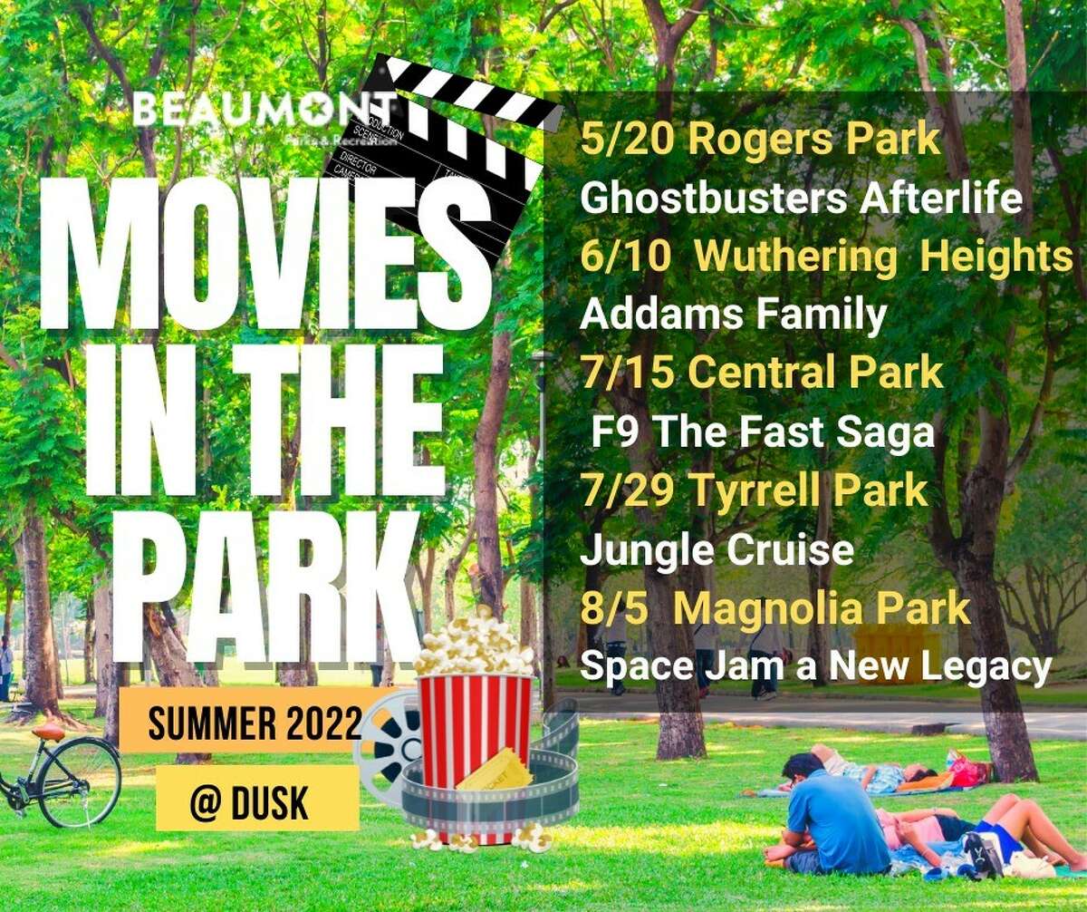 All movies are free, open to the public and begin at dusk  