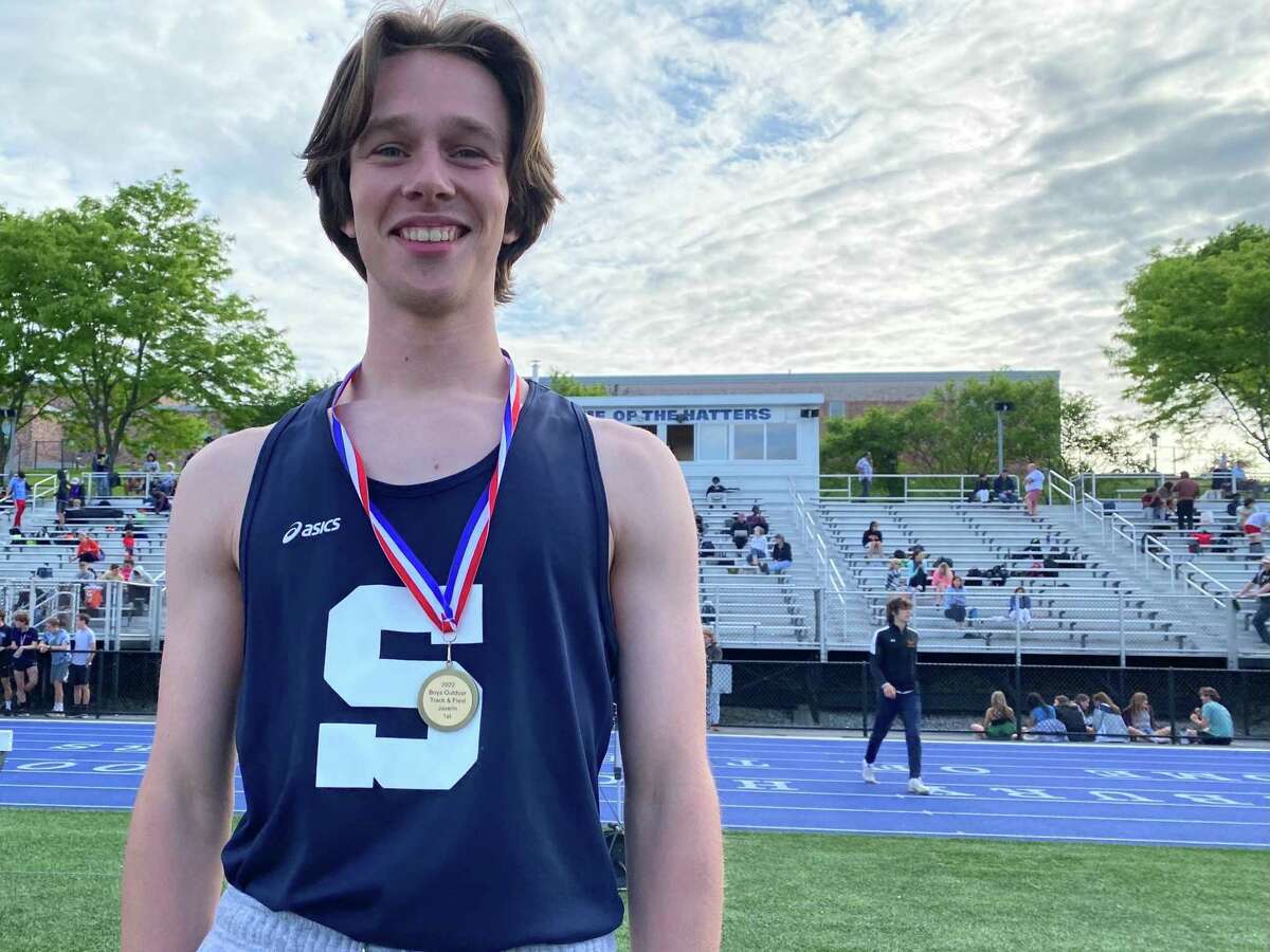 Will Harmon of Staples won the javelin at the FCIAC track championships. For complete results and a recap, go to CTInsider.com.