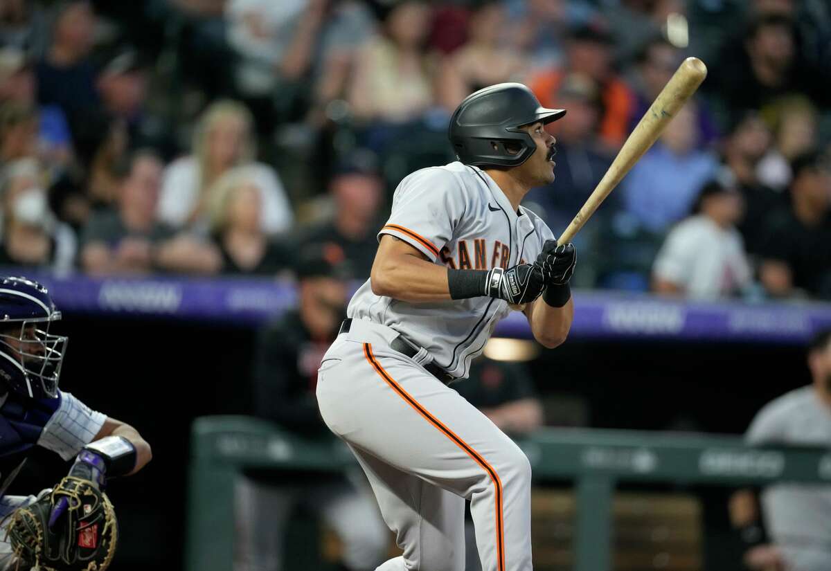 LaMonte Wade Jr. San Francisco Giants 100th Splashdown Home Run