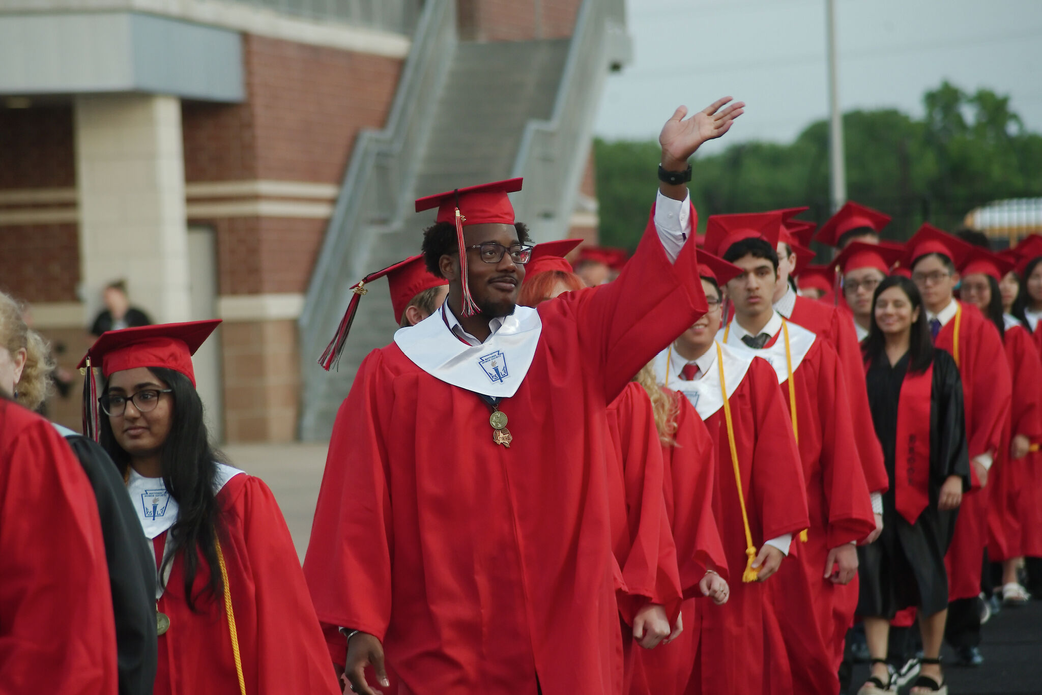 See scenes from Clear Brook High’s graduation ceremony