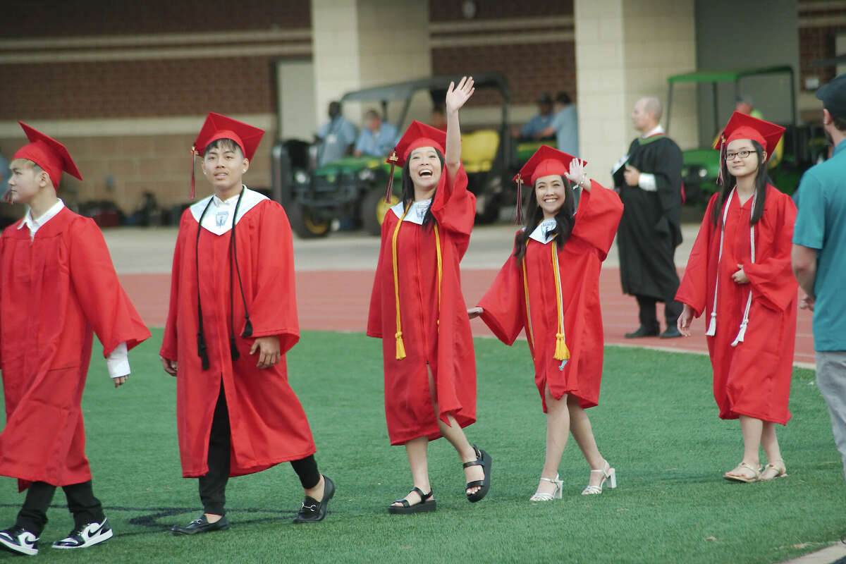 See scenes from Clear Brook High’s graduation ceremony