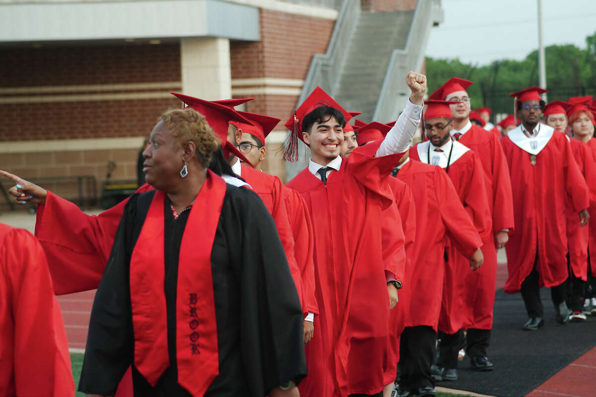See scenes from Clear Brook High’s graduation ceremony