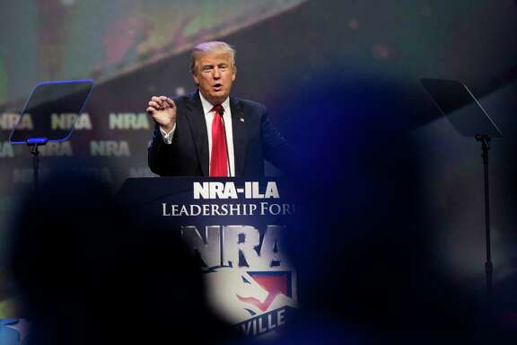 Guns are banned at Houston NRA conference where Trump is speaking — but it's not because of Uvalde